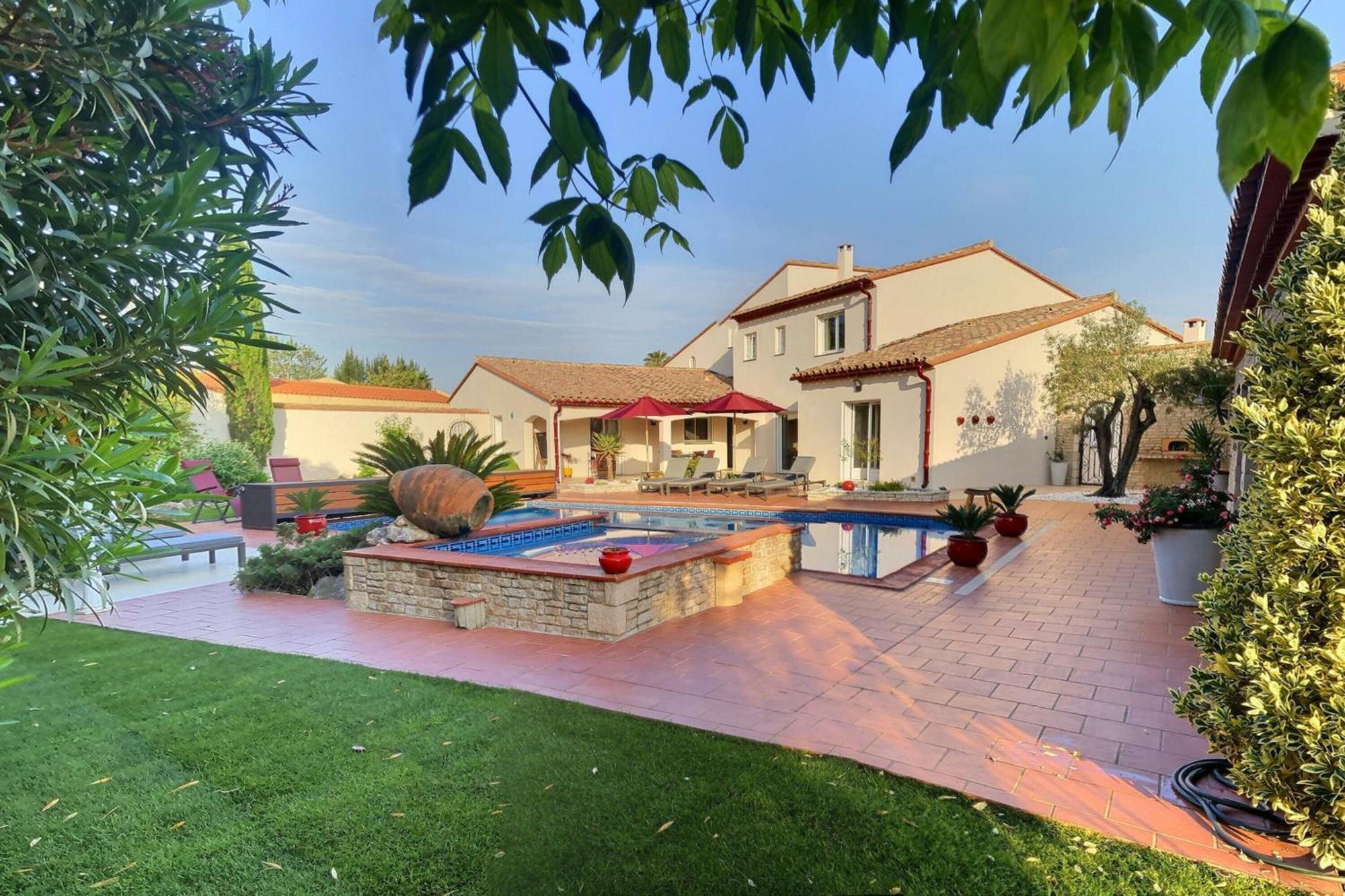 Villa La Catalane Theza Esterno foto